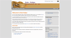 Desktop Screenshot of kete.katipo.co.nz